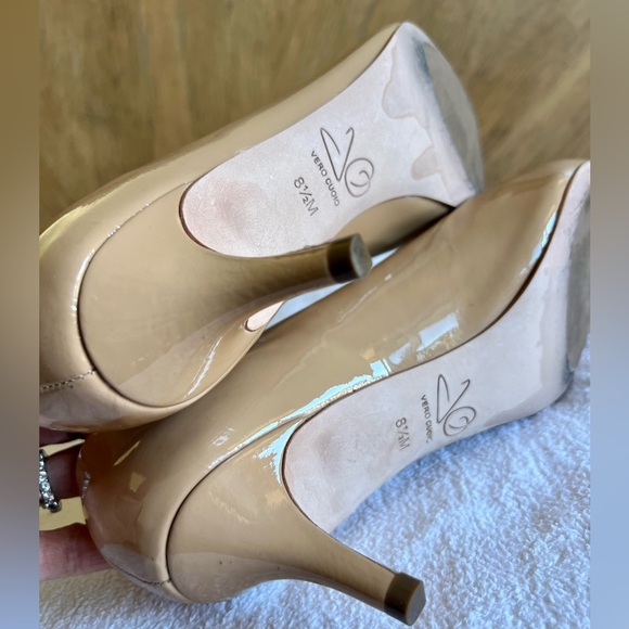 Joan Oloff Womens Deborah Leather Dress Heels size 8.5 - Picture 10 of 12